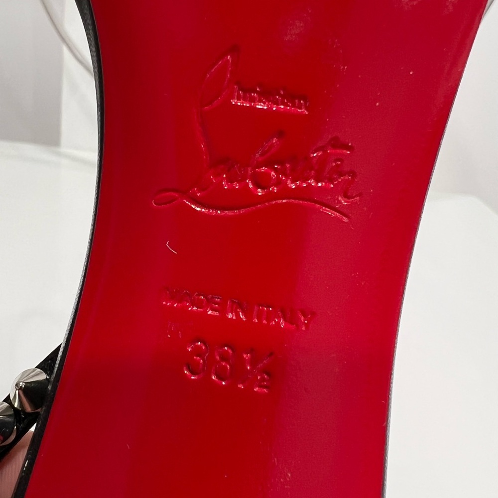 Christian Louboutin Studded So Me 70mm Heeled Sandals - Picture 11 of 11
